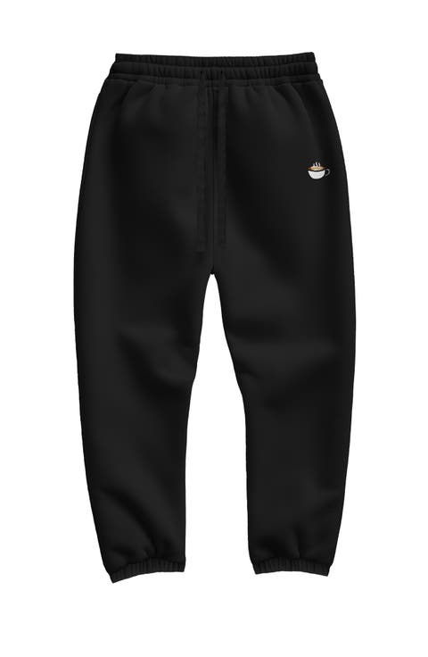 Womens Cappuccino Midweight Fleece Relaxed Sweatpant