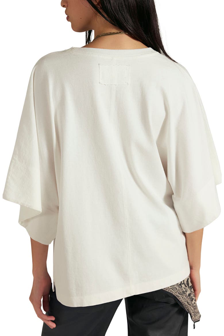 We The Free Atlas Dolman Cotton Top, Alternate, color, CLEAN IVORY