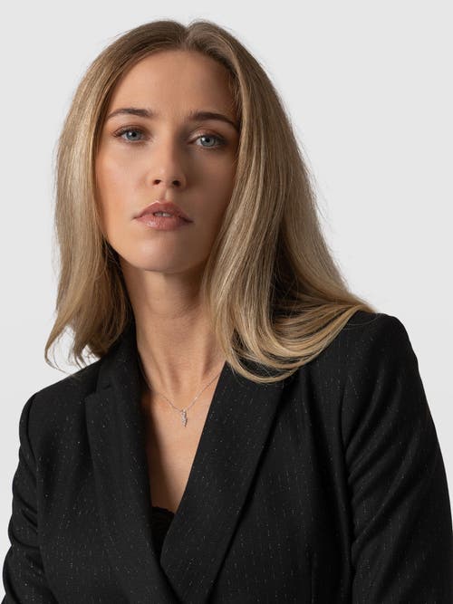 Saint + Sofia Cambridge Blazer In Black