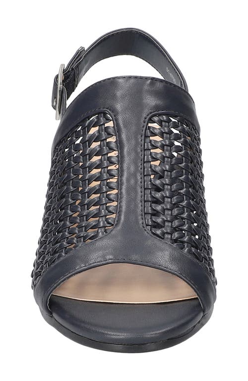 Bella Vita Adley Slingback Sandal In Black