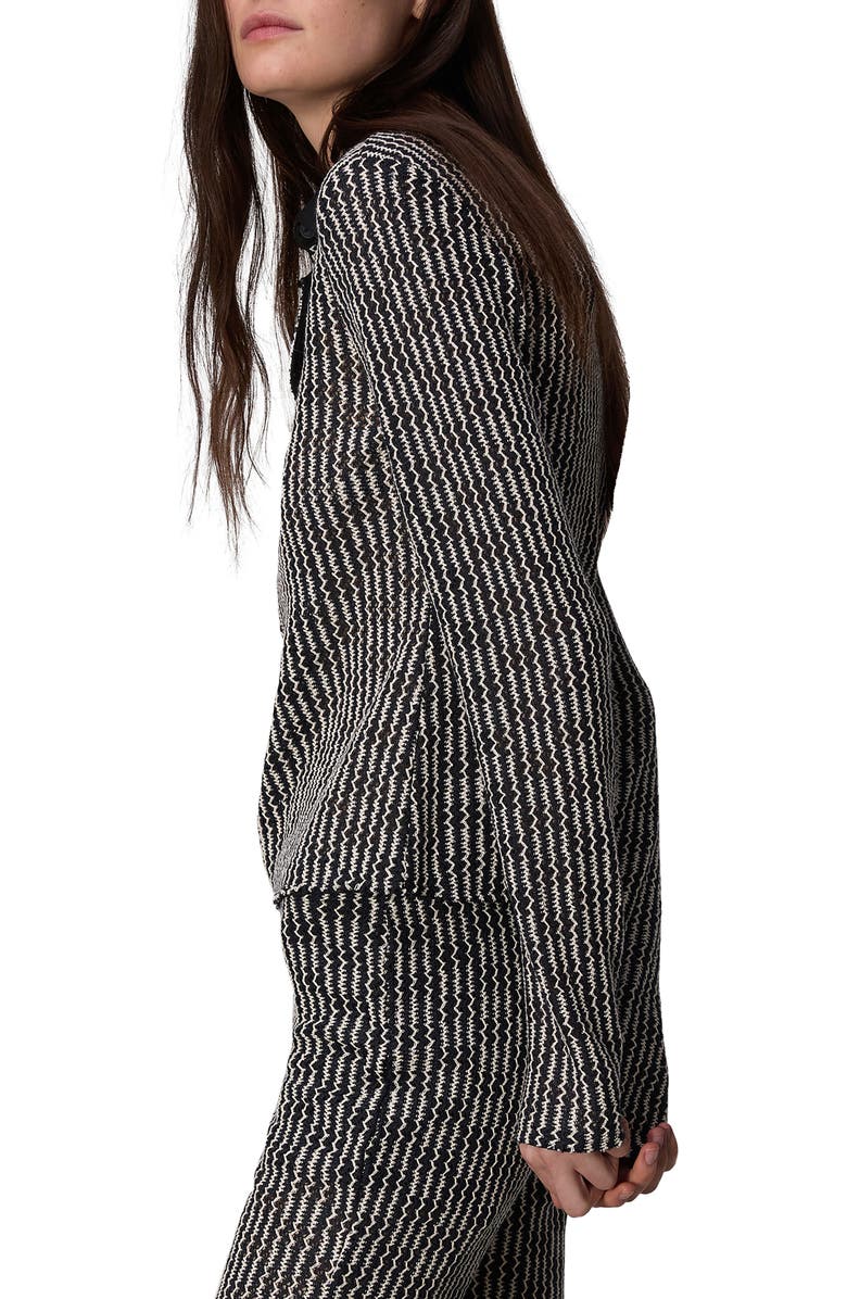 rag & bone Gigi Long Sleeve Polo, Alternate, color, 