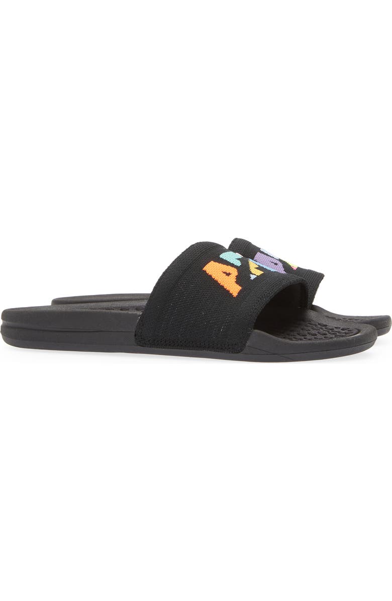 APL Big Logo TechLoom Knit Sport Slide, Alternate, color,