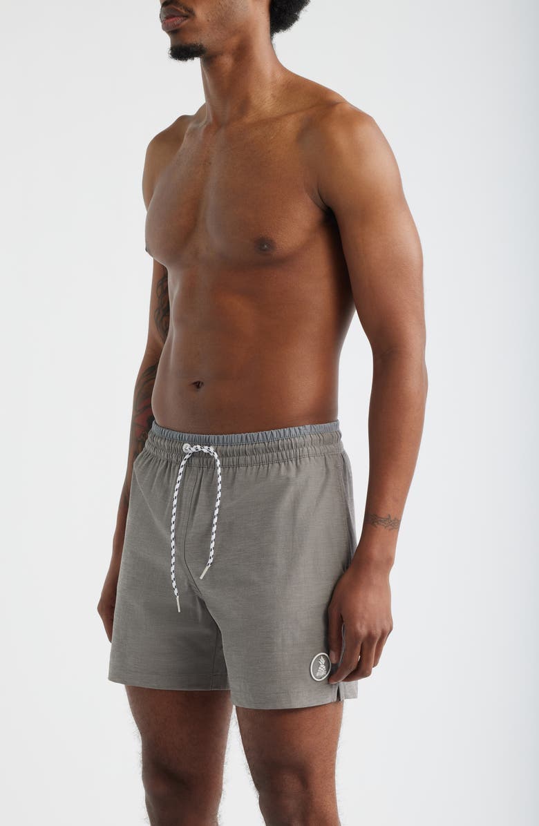 Chubbies The Stardusts 5.5-Inch Swim Trunks, Alternate, color, Medium Grey - Solid