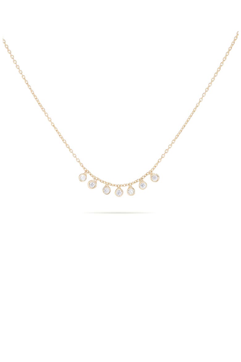 Mini Orsay Charm Necklace, Main, color, CLEAR