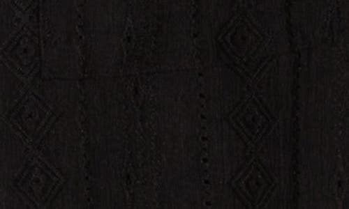Civil Society Relaxed Fit Open Stitch Camp Shirt In Black