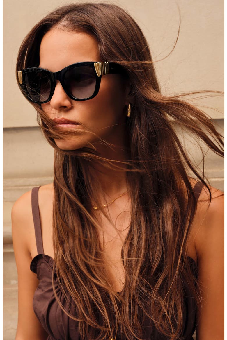 Seychelles Sunglasses, Alternate, color, Black