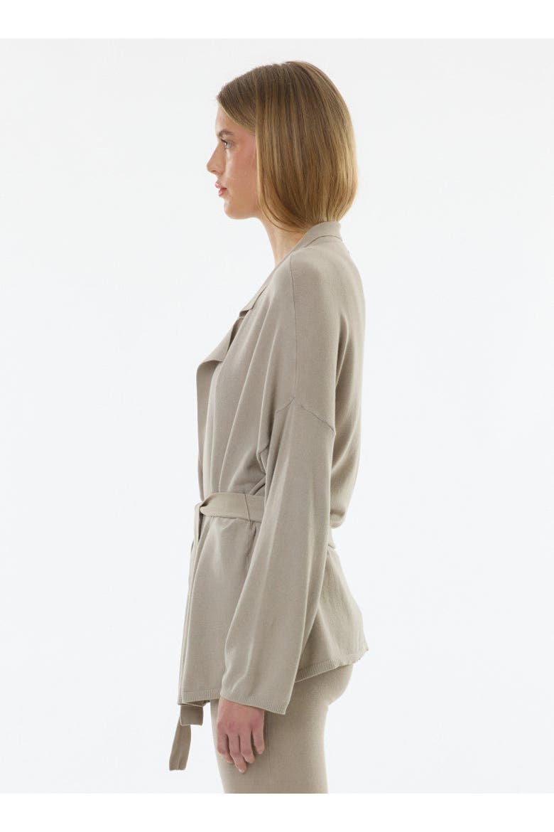 Organic Cotton Knit Stonewashed Jacket, Alternate, color, DESERT
