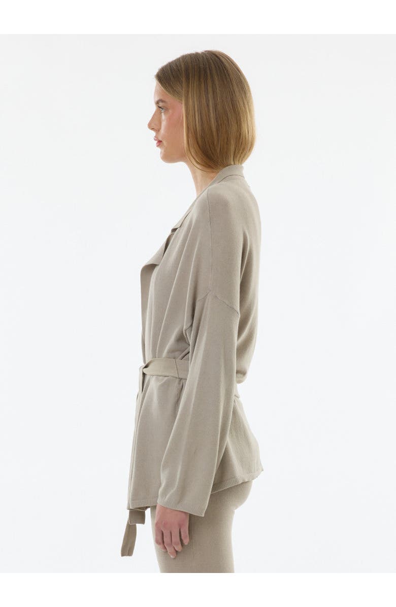 Majestic Filatures Organic Cotton Knit Stonewashed Jacket, Alternate, color, Desert