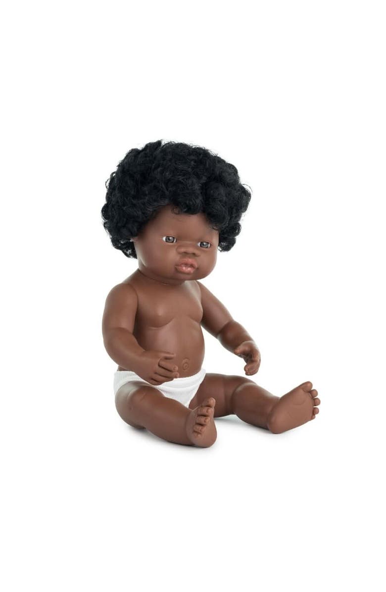 Miniland Baby Girl Doll Hispanic 15 inch, Alternate, color, Medium Skin