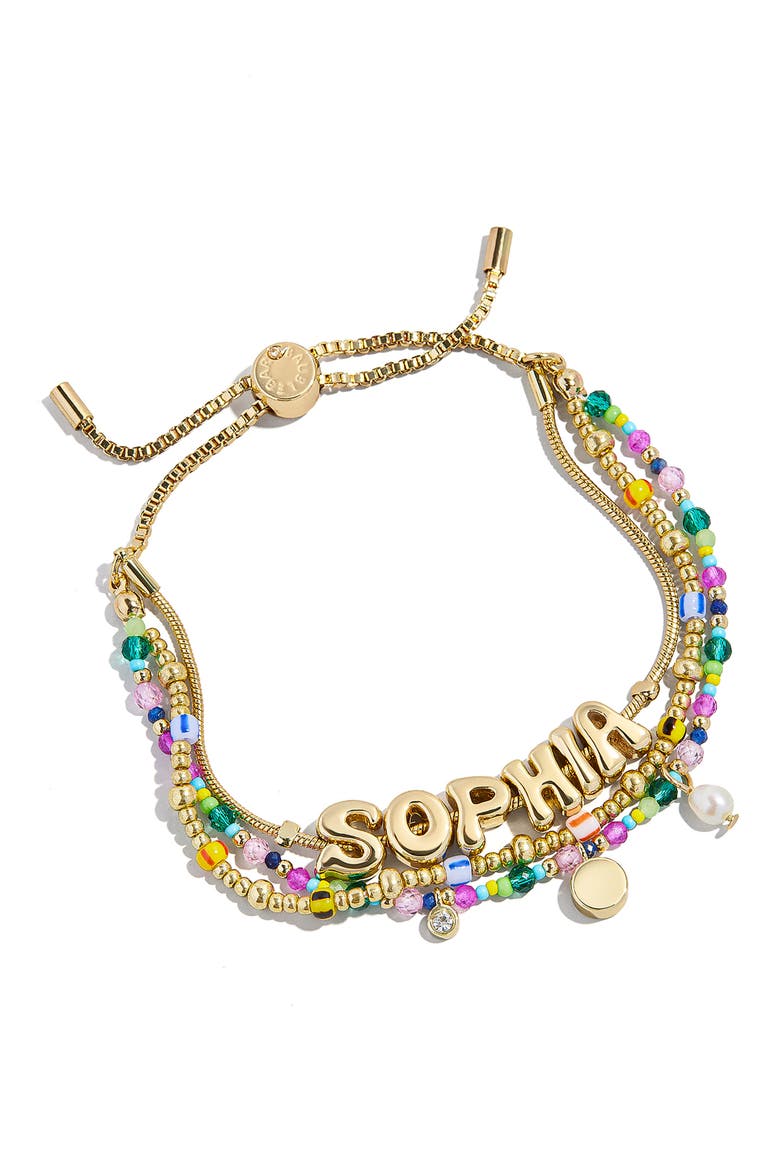 Rowan Semiprecious Custom Layered Bracelet, Main, color, GOLD MULTI
