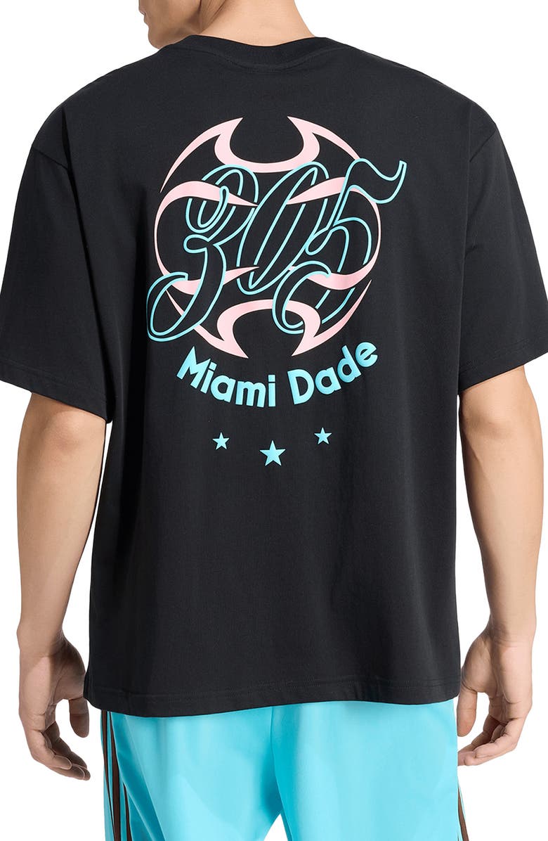 adidas Miami-Dade County Cotton Graphic T-Shirt, Alternate, color, 