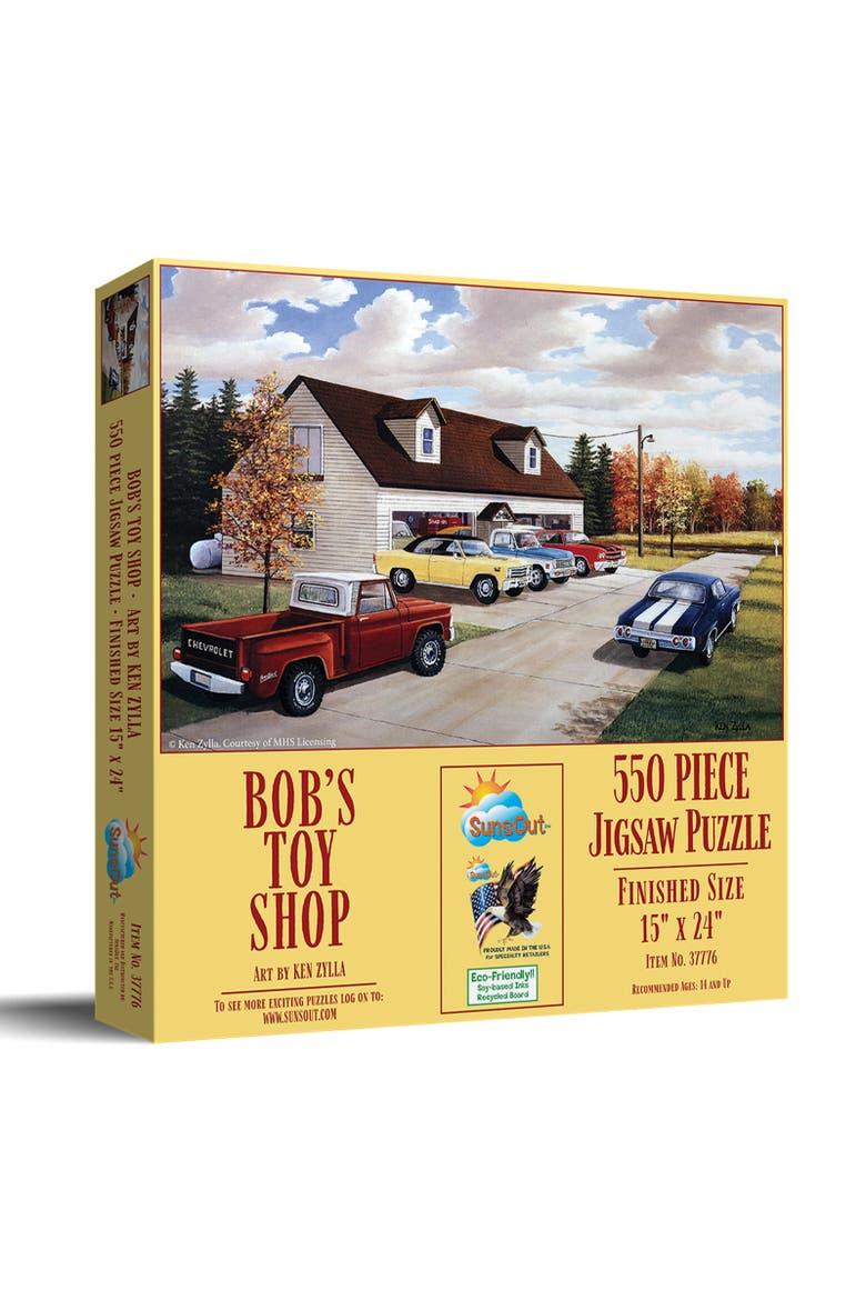 Bob's Toy Shop 550 piece Jigsaw Puzzle for Adults, Main, color, Multicolor
