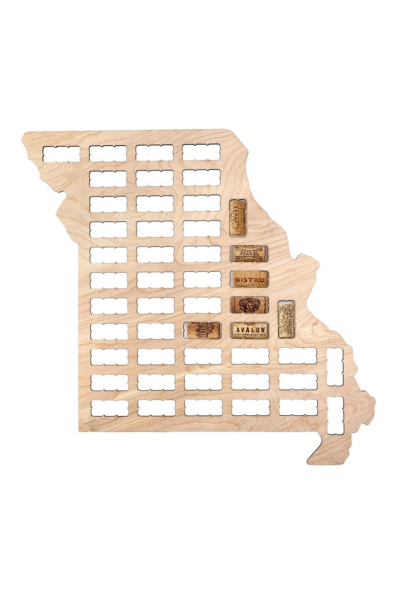 State Map Wine Cork Trap, Main, color, MISSOURI