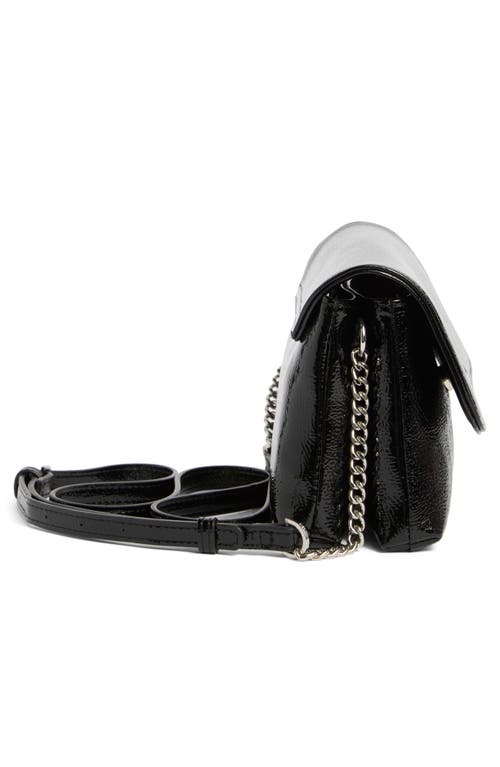 T Tahari Vista Shine Crossbody Bag In Black
