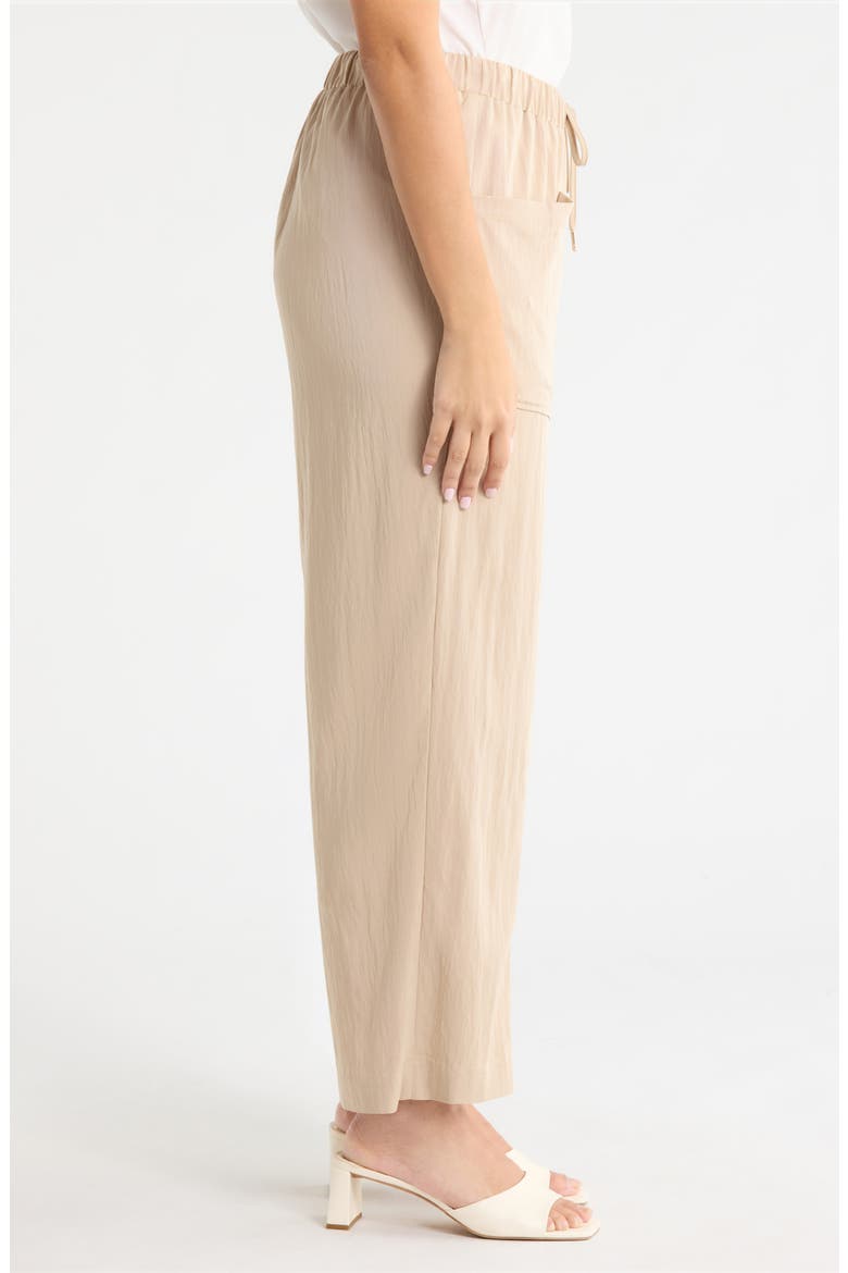 Drawstring Pocket Straight Leg Pants, Alternate, color, SAFARI