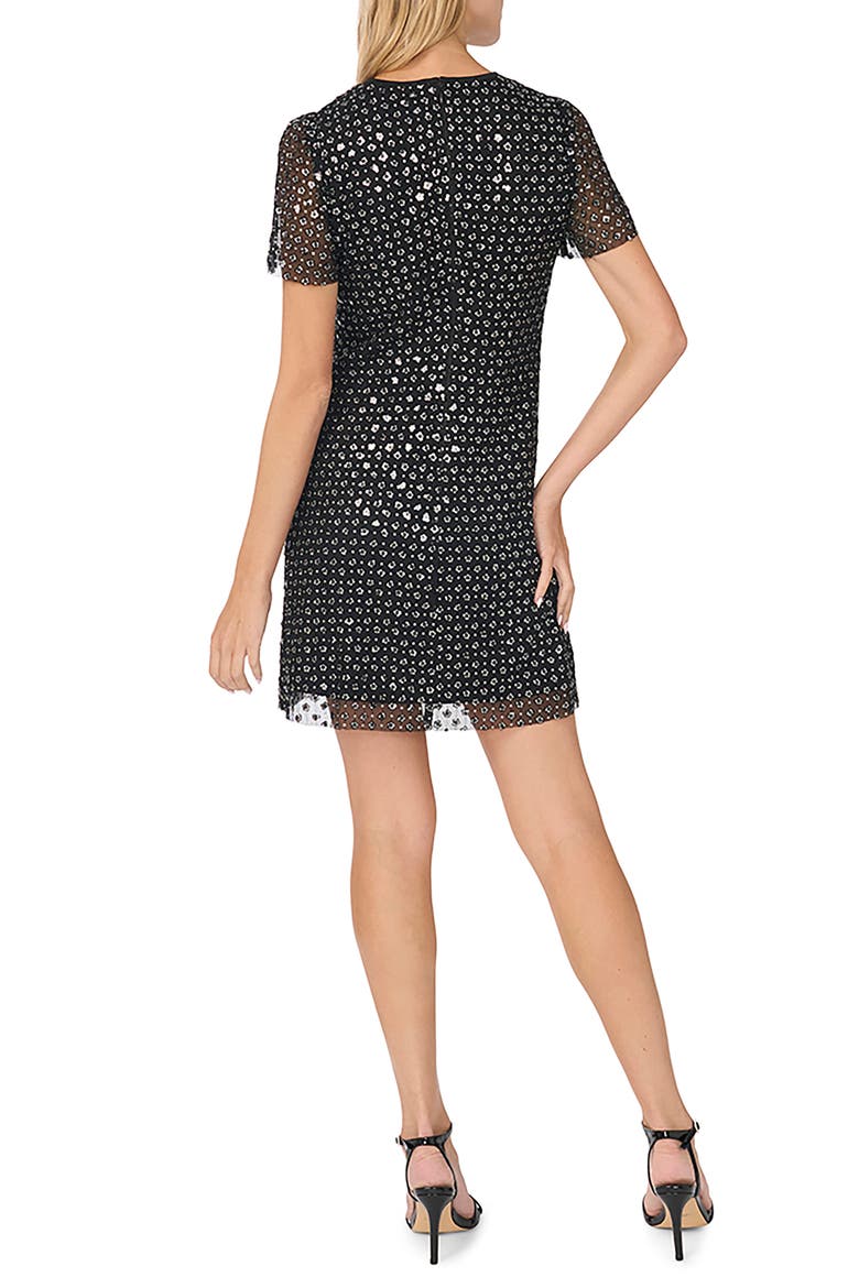 Shift Minidress, Alternate, color, RICH BLACK