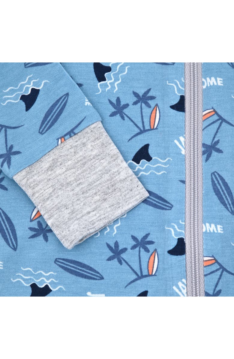 SLEEP ON IT Coverall Pajamas & Socks Set, Alternate, color, Blue