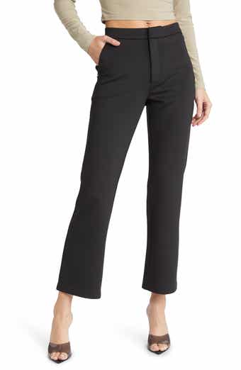 Good American Sculpting Cropped Straight Trousers