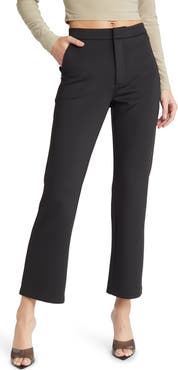 Good American Sculpting Cropped Straight Trousers