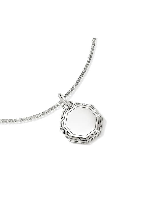 JOHN HARDY OCTAGON PENDANT NECKLACE