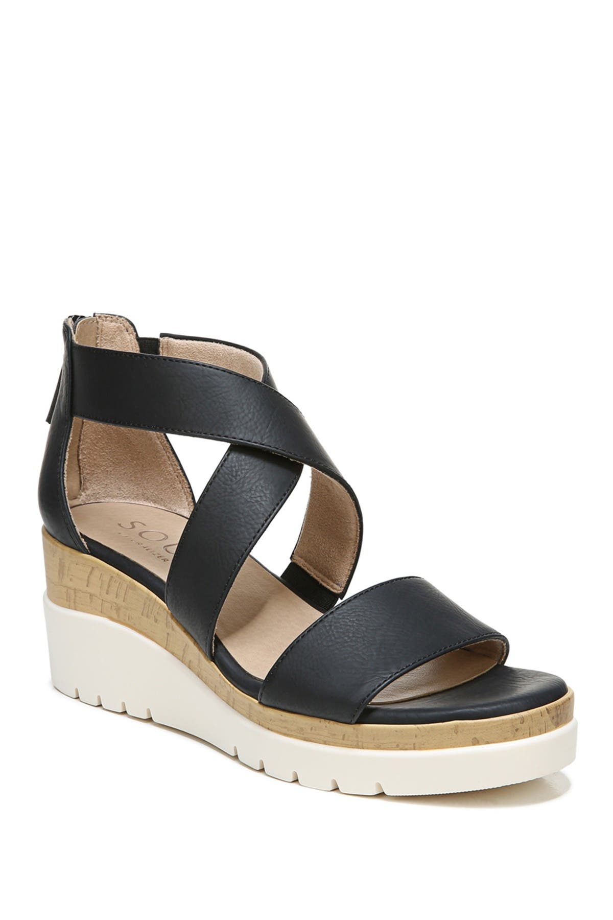 SOUL NATURALIZER Goodtimes Platform Wedge Sandal - Wide Width Available
