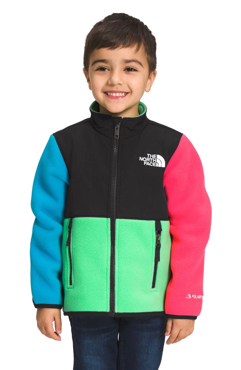 The North Face Kids' Denali Colorblock Fleece Jacket, Main, color, 