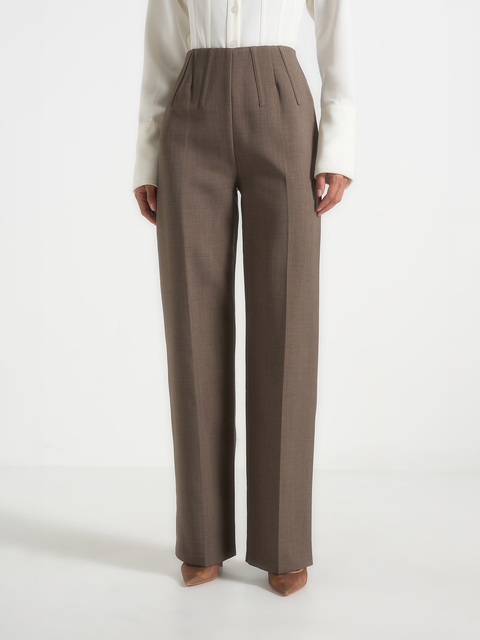 Rafaela Corset Waist Tailored Trousers