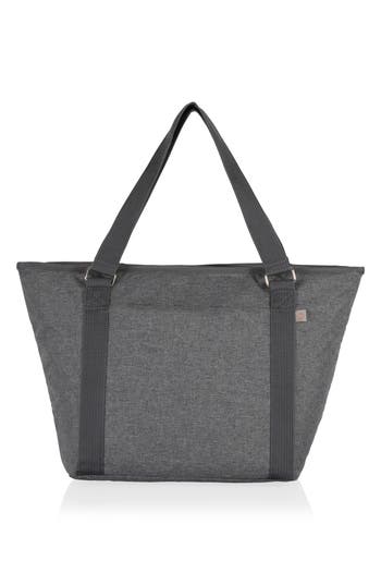 Picnic Time Topanga Cooler Tote Bag In Gray