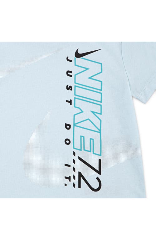 Nike Rhythm Graphic T-shirt & Dri-fit Shorts Set In Black