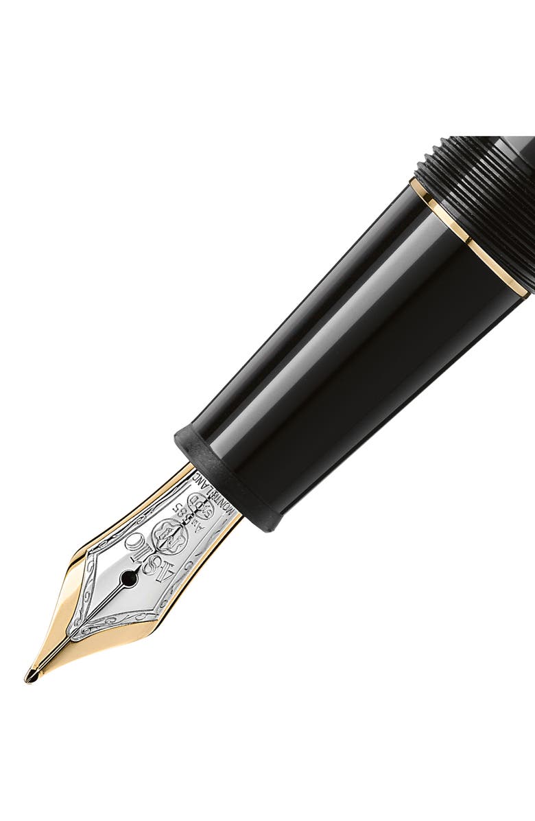 Montblanc Meisterstück Classique Fountain Pen, Alternate, color, Black