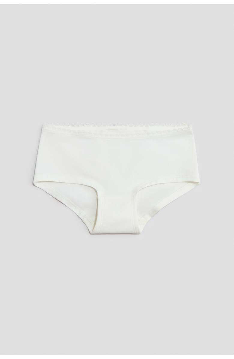 H&M 5-pack Cotton Hipster Briefs, Alternate, color, White