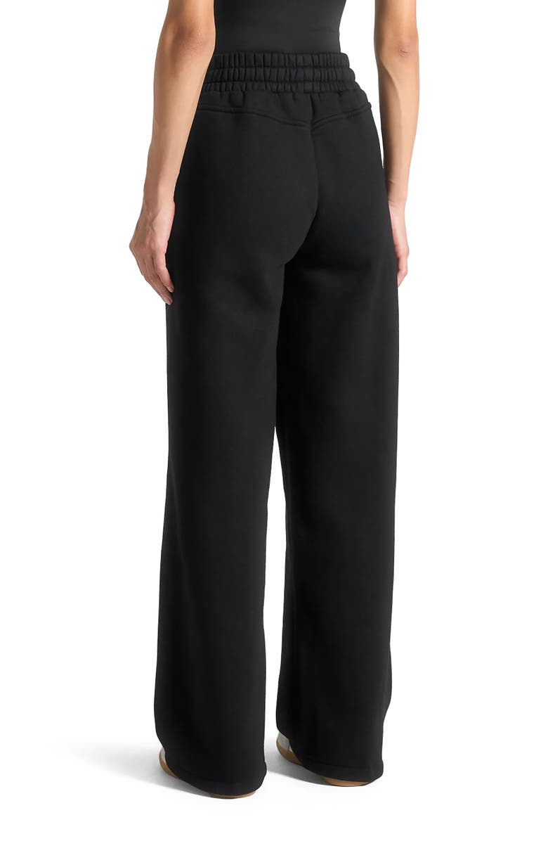 Manière De Voir Iris Relaxed Joggers, Alternate, color, Black