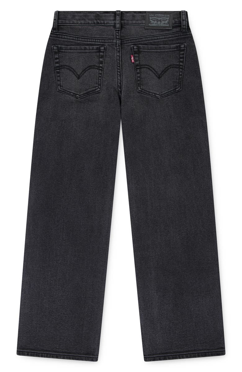 Levi's<sup>®</sup> Kids' Embroidered Wide Leg Jeans, Alternate, color, Wish Me Luck