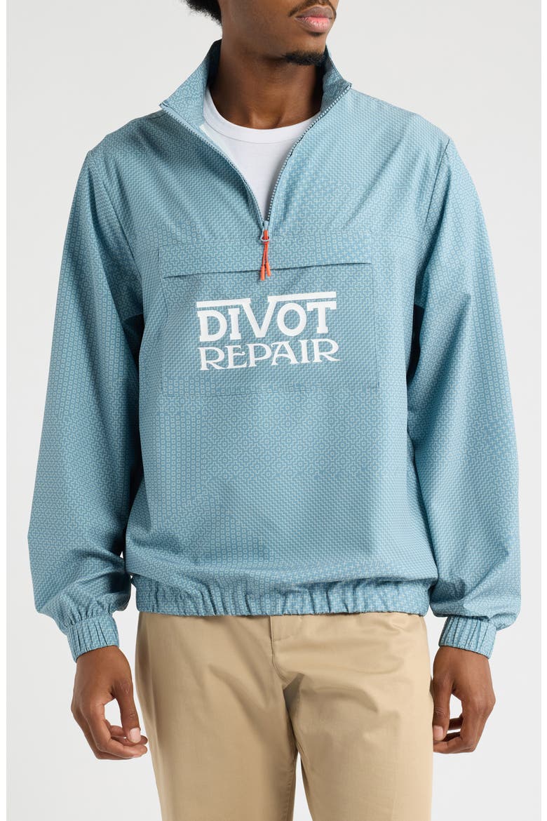 Cypress Divot Repair Pullover, Main, color, DENIM