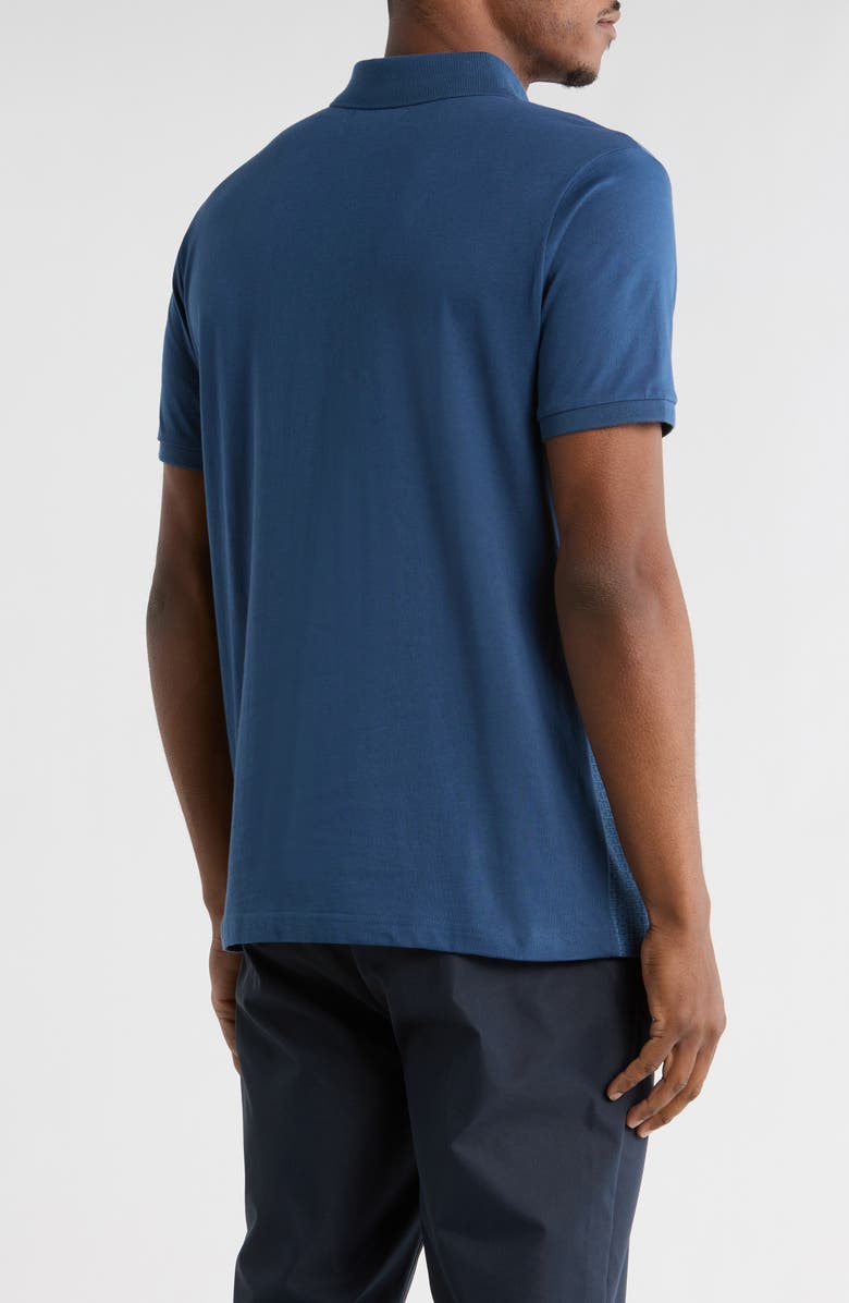 Original Penguin Cotton Knit Polo, Alternate, color, Sargasso Sea