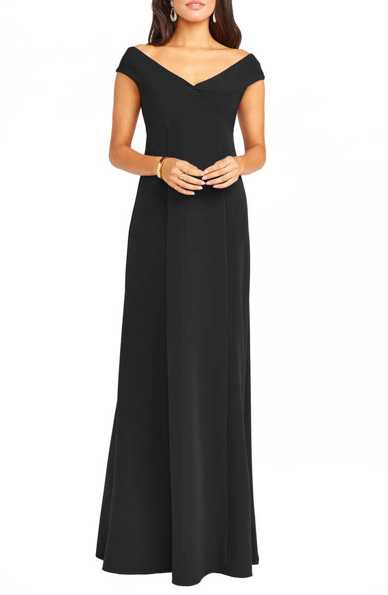 Show Me Your Mumu Zurich Front Knot Gown, Main, color, 