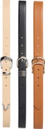 Nine West 3-for-1 Assorted Faux Leather Belts
