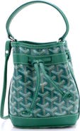 Pre-Owned Goyard Petit Flot Bucket Bag Coated Canvas Mini