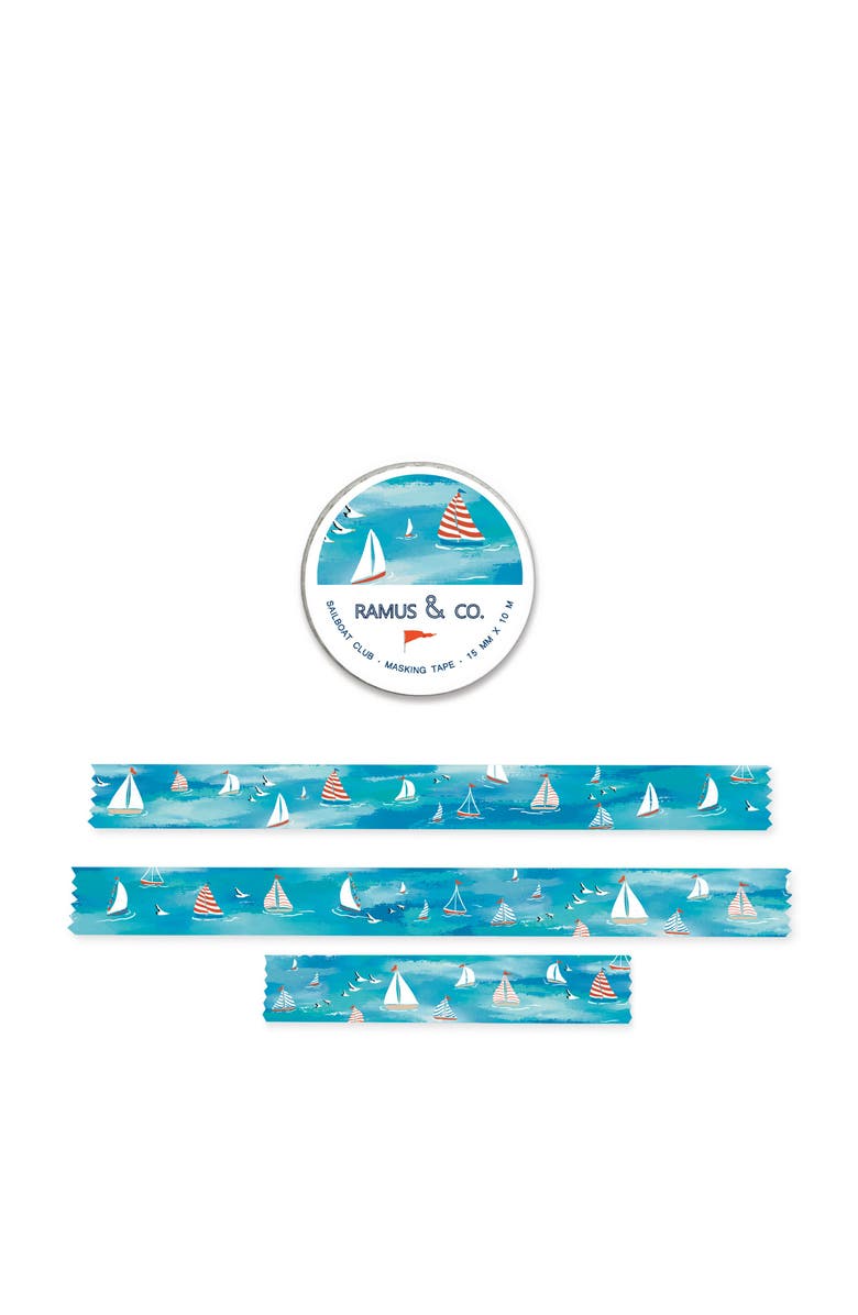 Ramus & Co Illustrated Masking Tape - 3ct Rolls, Assorted Rolls, Alternate, color, Multi-Pack