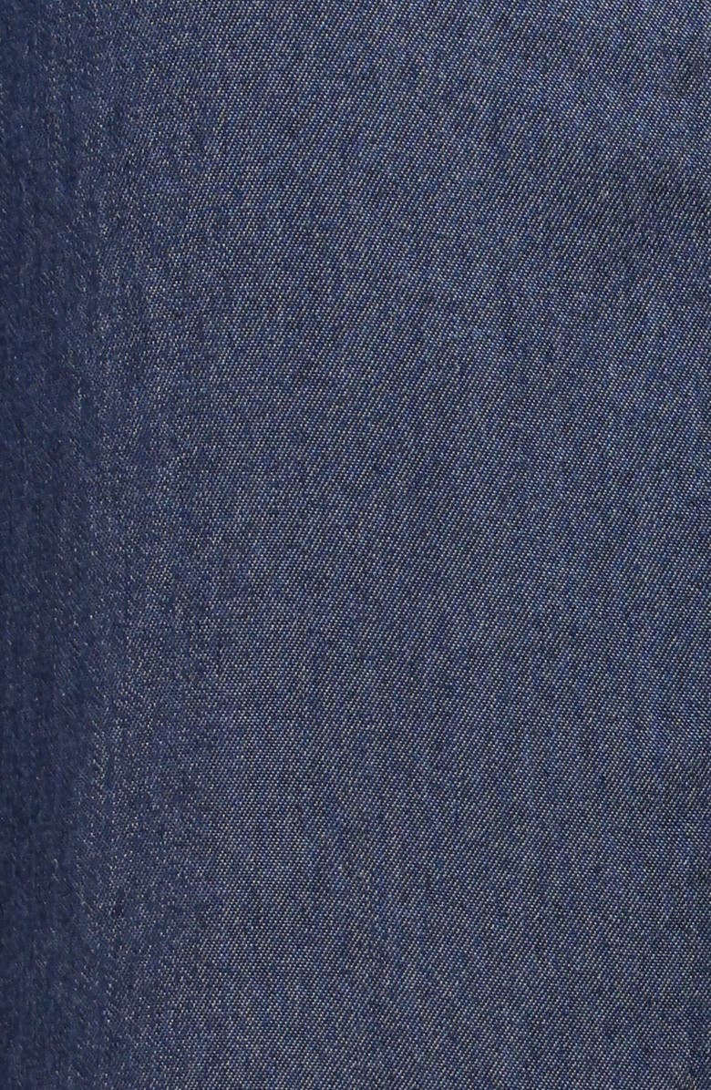 Petal & Pup Kiya Denim Romper, Alternate, color, Dark Denim