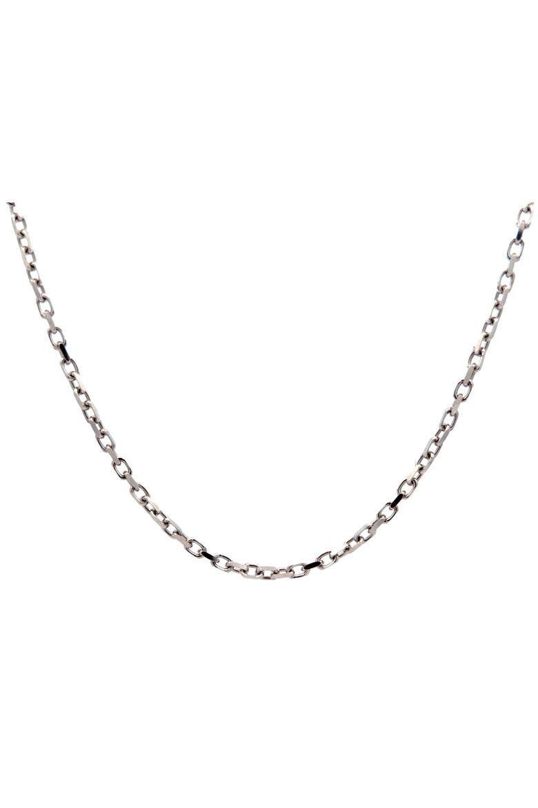 Sterling Silver Cable Chain Necklace, 18-Inch, 3.3 mm, Main, color, Silver