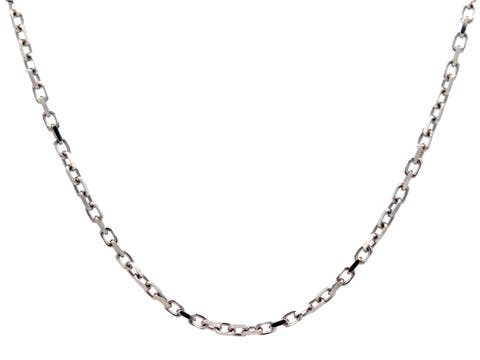 Sterling Silver Cable Chain Necklace, 18-Inch, 3.3 mm
