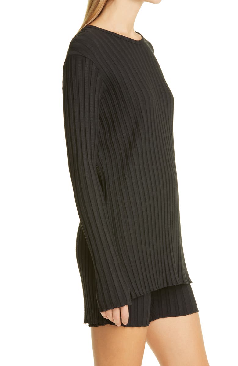 Simon Miller Rib by Simon Miller Oz Long Sleeve Top, Alternate, color, 