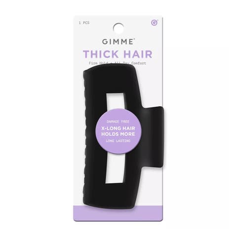 Large Cavity Claw Clip for Thick Hair