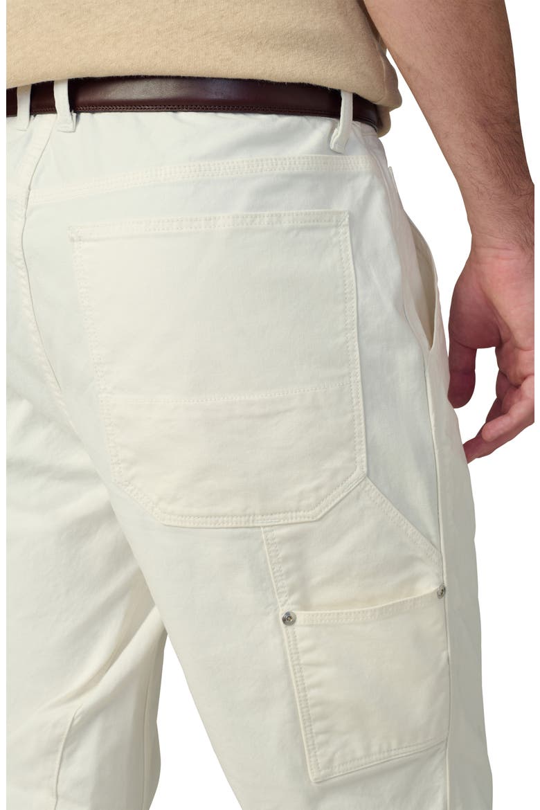 Stretch Cotton Utility Pants, Alternate, color, SEA SALT