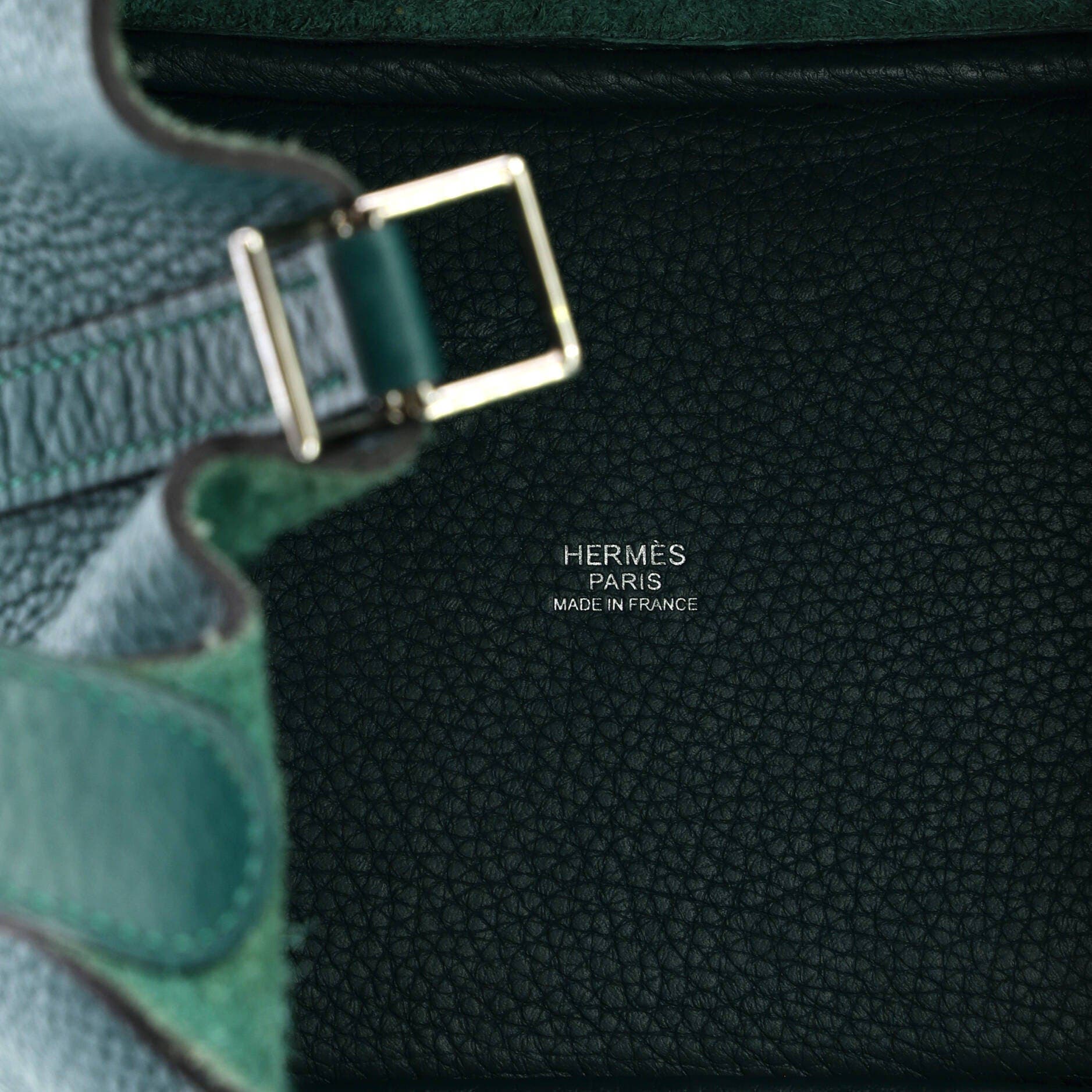 Pre-Owned Hermes Picotin Lock Bag Clemence PM, Alternate, color, Malachite