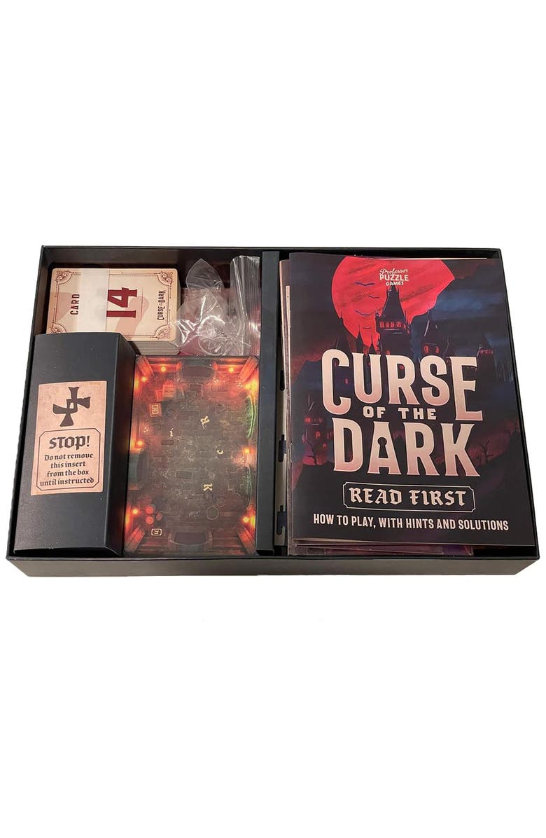 Professor Puzzle Curse Of The Dark 2Part Escape Room, Alternate, color, Multicolored