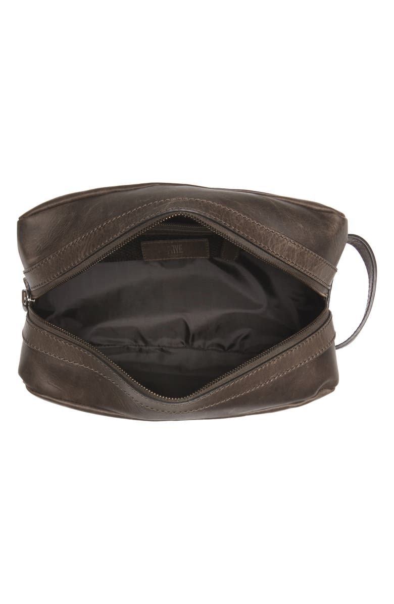 Frye 'Logan' Leather Travel Kit, Alternate, color, 
