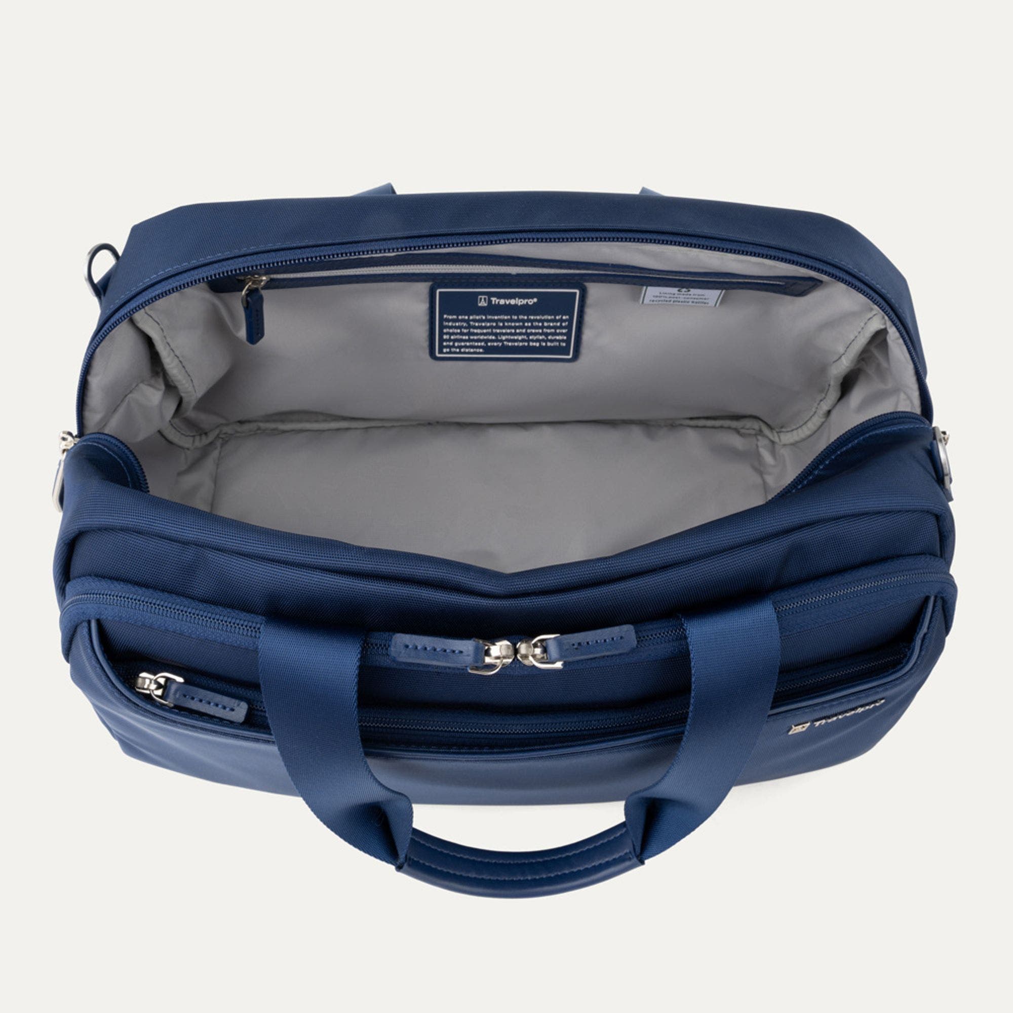 Versapack + Lightweight Underseat Travel Tote Bag, Alternate, color, Estate Blue