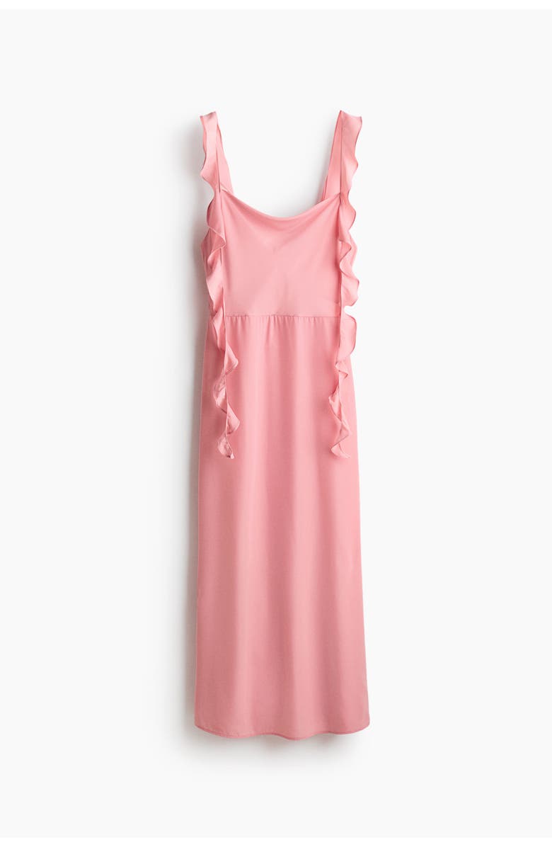 H&M Draped-panel Dress, Main, color, Pink
